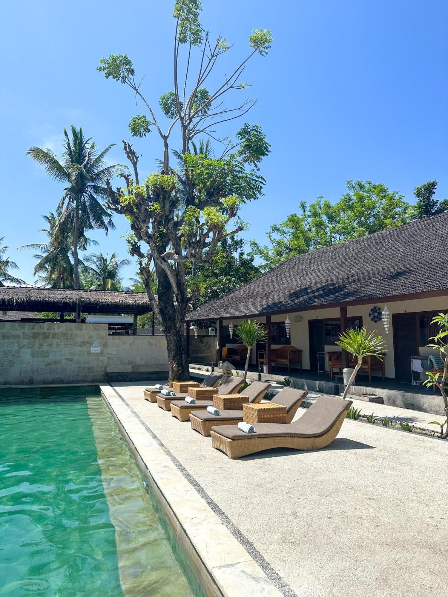 Hotel Trawangan Oasis Gili Trawangan Exterior foto